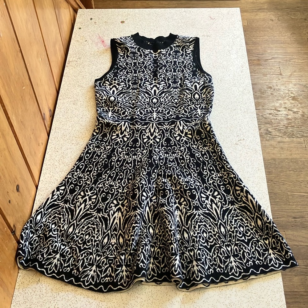 Xhilaration Black and White dress